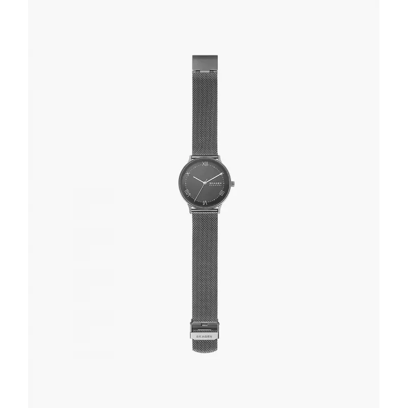 Skagen Holst Vyrų Kvarcinis Laikrodis SKW6624 40mm Nerūdijančio Plieno Tinklelis Pilka