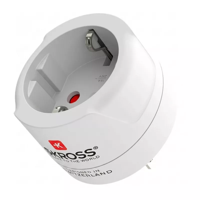 SKROSS 1.500203C-E kelioninis adapteris iš Europos į JAV