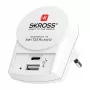 SKROSS Pro+ USB AC30PD World Travel Adapter su 30W USB-C PD ir USB-A