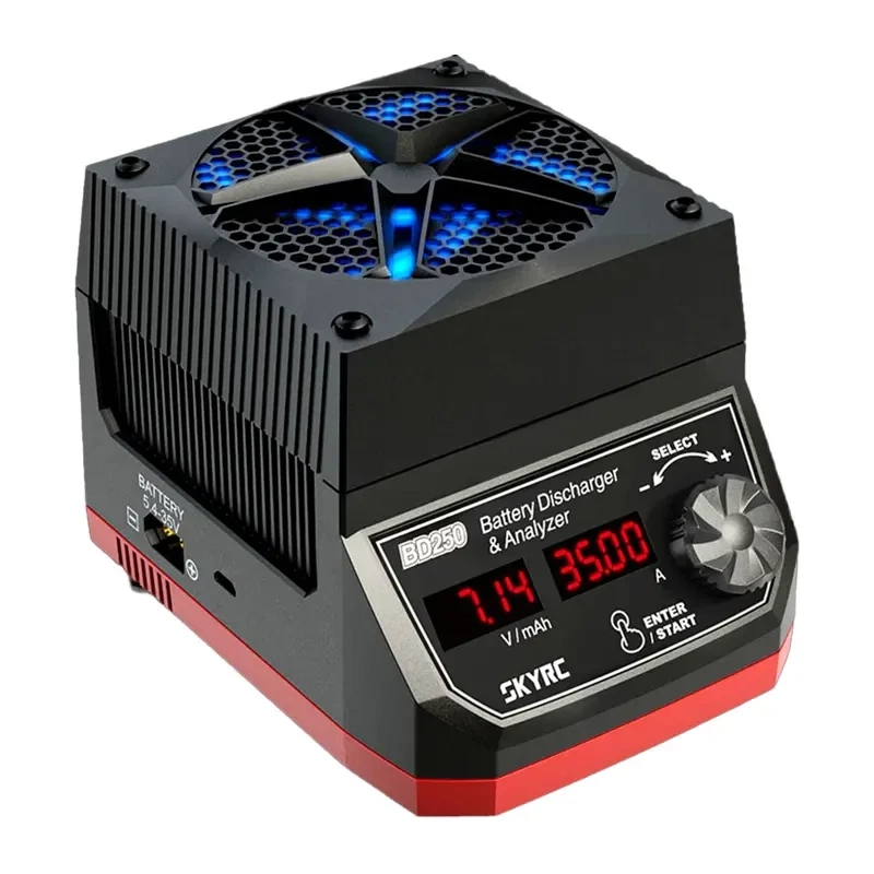 SkyRC BD250 akumuliatoriaus iškroviklis ir analizatorius