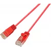 Wirewin Cat.6 SLIM-Light U/UTP tinklo kabelis, 0,5 m, raudonas (PKW-LIGHT-K6 0.5 RT)