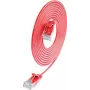 Wirewin Cat.6 SLIM-Light U/UTP tinklo kabelis, 0,5 m, raudonas (PKW-LIGHT-K6 0.5 RT)