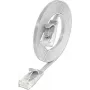 Wirewin Cat.6 SLIM tinklo kabelis U/UTP 0,15 m Baltas PKW-SLIM-KAT6 0.15 WS
