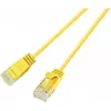Wirewin Cat.6 U/UTP Slim-Light tinklo kabelis, 0,5m, geltonas PKW-LIGHT-K6 0.5 GE