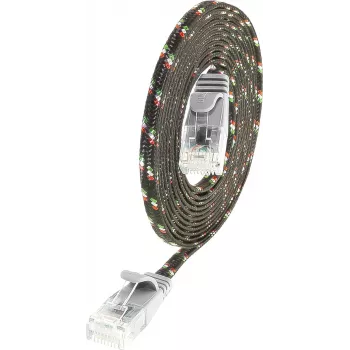 Wirewin Cat.6 U/UTP Slim-Tough tinklo kabelis, 2,0 m, pilkas (PKW-TOUGH-K6 2.0)