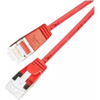 Wirewin Cat6a U/FTP plonas tinklo kabelis 0,5 m raudonas PKW-LIGHT-STP-K6A 0.5 RT