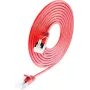 Wirewin Cat6a U/FTP plonas tinklo kabelis 0,5 m raudonas PKW-LIGHT-STP-K6A 0.5 RT