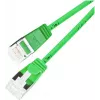 Wirewin Light komutacinis kabelis apvalus U/FTP Cat 6a žalias 2,0 m plonas lankstus PoE (PKW-LIGHT-STP-K6A 2.0 GN)