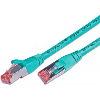 Wirewin S/FTP CAT6 1,5 m tinklo kabelis turkio spalvos (PKW-PIMF-KAT6 1.5 TK)