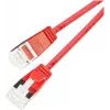 Wirewin plonas tinklo kabelis U/FTP Cat 6a raudonas 3,0 m PKW-LIGHT-STP-K6A 3.0 RT