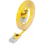 Wirewin SLIM U6 5 GE - Cat.6 plonas tinklo kabelis, U/UTP, 5,0 m, geltonas PKW-SLIM-KAT6 5.0 GE
