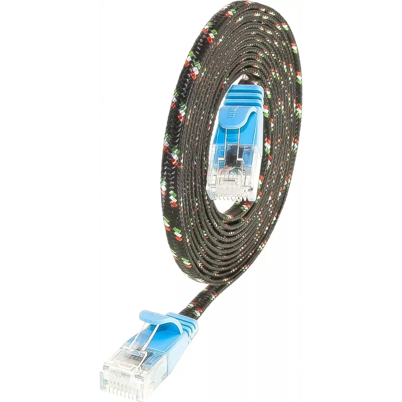 Wirewin SLIM UT6 10 BL - Cat.6 plonas ir tvirtas tinklo kabelis, U/UTP, 10 m, mėlynas (PKW-TOUGH-K6 10.0 BL)