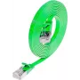 Wirewin Triotronik Cat 6 plonas Ethernet tinklo kabelis, 1 m, žalias, U/FTP, RJ-45 į RJ-45, 10 Gbps PKW-STP-SLIM-KAT6 1.0 GN
