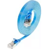 Wirewin Triotronik Cat6 U/FTP plonas eterneto tinklo kabelis 1 m mėlynas PKW-STP-SLIM-KAT6 1.0 BL
