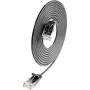 Wirewin Triotronik PKW-LIGHT-K6 5.0 SW Cat6 U/UTP tinklo kabelis, RJ45 vyriškas-vyriškas, 5m, juodas