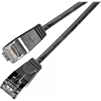 Wirewin Triotronik PKW-LIGHT-STP-K6 3.0 SW Cat6 ekranuotas tinklo kabelis, 3m, juodas