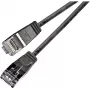 Wirewin Triotronik PKW-LIGHT-STP-K6 3.0 SW Cat6 ekranuotas tinklo kabelis, 3m, juodas
