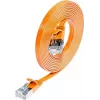 Wirewin Triotronik PKW-STP-SLIM-KAT6 2.0 OR Cat6 U/FTP plonas tinklo kabelis, RJ45 vyriškas-vyriškas, 2m, oranžinis