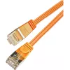 Wirewin Triotronik PKW-STP-SLIM-KAT6 3.0 OR – 3 m plonas Cat6 U/FTP tinklo pataisos kabelis, RJ45 vyriškas į vyrišką, oranžinis