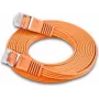 Wirewin Triotronik PKW-STP-SLIM-KAT6 3.0 OR – 3 m plonas Cat6 U/FTP tinklo pataisos kabelis, RJ45 vyriškas į vyrišką, oranžinis