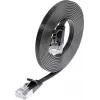 Wirewin Triotronik PKW-STP-SLIM-KAT6 3.0 SW – 3 m plonas Cat6 U/FTP tinklo pataisos kabelis, juodas