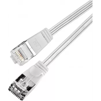 Wirewin Triotronik PKW-STP-SLIM-KAT6 3.0 WS Cat6 U/FTP plonas Ethernet tinklo kabelis 3m baltas