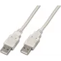 Wirewin USB 2.0 A-A kabelis 3m pilkas USB A-A MM 3.0 GR