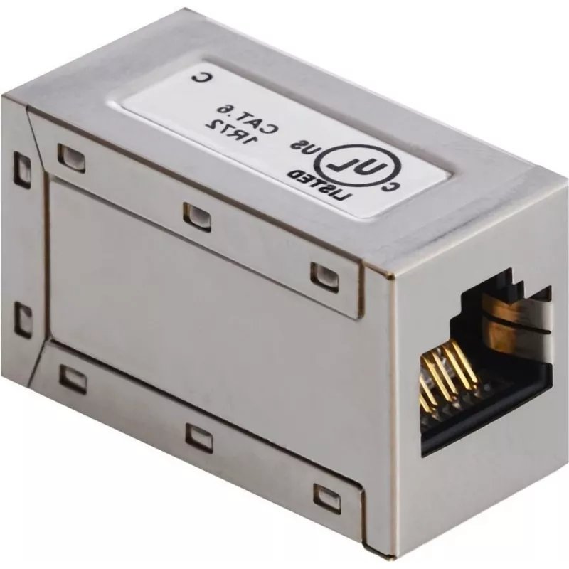 Wirewin 121169 RJ45 Ethernet skirstytuvas/jungiklis, pilkas
