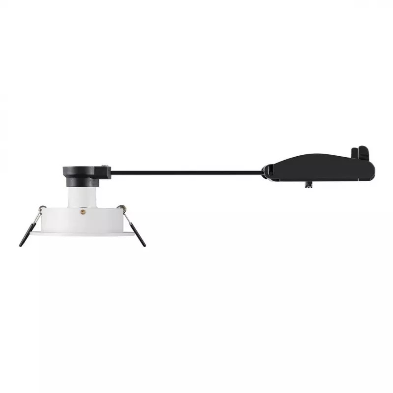 SLV NEW TRIA 75 Įleidžiamas prožektorius apvalus GU10 Max 10W baltas 75mm