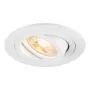 SLV NEW TRIA 75 Įleidžiamas prožektorius apvalus GU10 Max 10W baltas 75mm