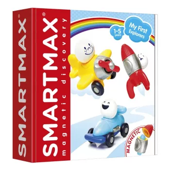 SmartMax My First Explorers 15 dalių magnetinis konstruktorius mažiems vaikams nuo 1 iki 5 metų