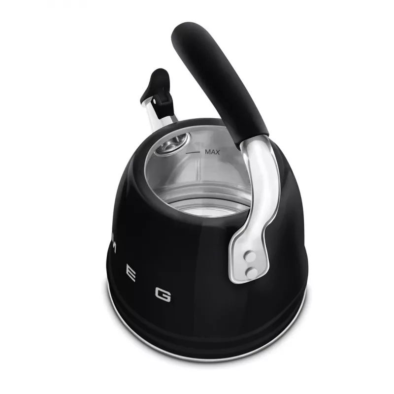 Smeg 50's Style virdulys WKF01BL juodas 1,7L 2400W nerūdijantis plienas