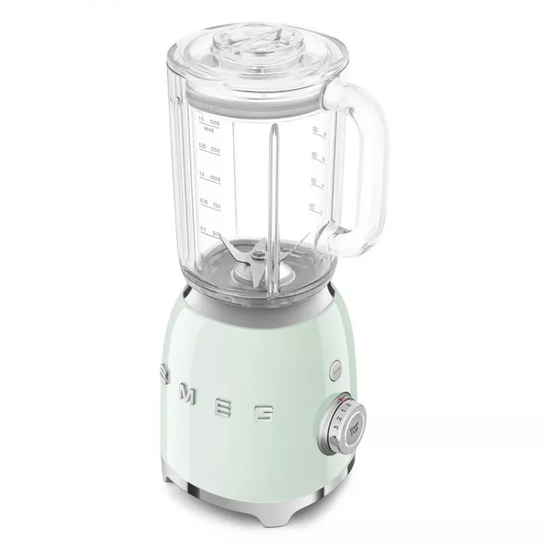 Smeg BLF03PGEU stalinis maišytuvas pastelinės žalios spalvos 1,5L 800W