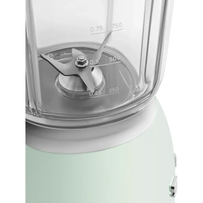 Smeg BLF03PGEU stalinis maišytuvas pastelinės žalios spalvos 1,5L 800W