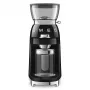 Smeg CGF03BLEU 50's Style Conical Burr Coffee Grinder - Juodas, 150W, 350g talpa