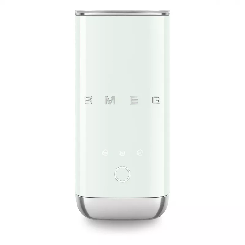 Smeg MFF02PGEU Automatinis pieno plakiklis ir šildytuvas, pastelinė žalia, 500 W