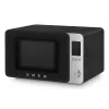Smeg MOC02BLMEU Kombinuota mikrobangų krosnelė, 9 funkcijos, 2100 W, matinė juoda