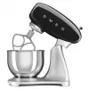 Smeg SMF04BLEU 50's Style Stand Mixer, 800 W, 4.8 L, juoda