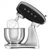 Smeg SMF04BLEU 50's Style Stand Mixer, 800 W, 4.8 L, juoda