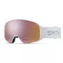 Smith 4D Mag S slidinėjimo akiniai su ChromaPop™ lęšiais, White Vapor/Rose Gold