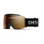Smith Squad Mag slidinėjimo akiniai - juodi su ChromaPop Pro Gold Mirror ir Storm Rose Flash lęšiais