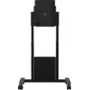 SMS Func Mobile Motorized Flipster 2 vežimėlis - juodas - iki 65 inch ekranams - skirtas Microsoft Surface Hub 2S 50 inch, Samsung Flip WM55H, Flip 2 WM55R, WM65R, WM85R