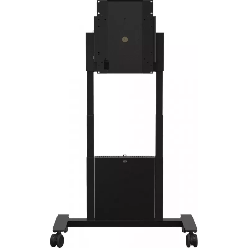 SMS Func Mobile Motorized Flipster 2 vežimėlis - juodas - iki 65 inch ekranams - skirtas Microsoft Surface Hub 2S 50 inch, Samsung Flip WM55H, Flip 2 WM55R, WM65R, WM85R