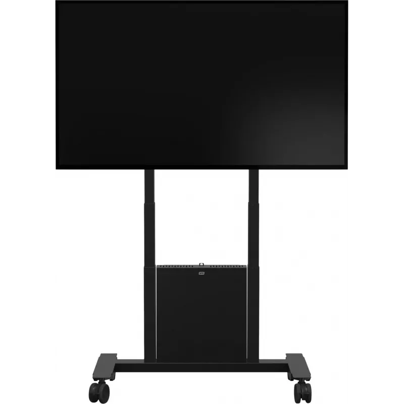 SMS Func Mobile Motorized Flipster 2 vežimėlis - juodas - iki 65 inch ekranams - skirtas Microsoft Surface Hub 2S 50 inch, Samsung Flip WM55H, Flip 2 WM55R, WM65R, WM85R