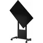 SMS Func Mobile Motorized Flipster 2 vežimėlis - juodas - iki 65 inch ekranams - skirtas Microsoft Surface Hub 2S 50 inch, Samsung Flip WM55H, Flip 2 WM55R, WM65R, WM85R