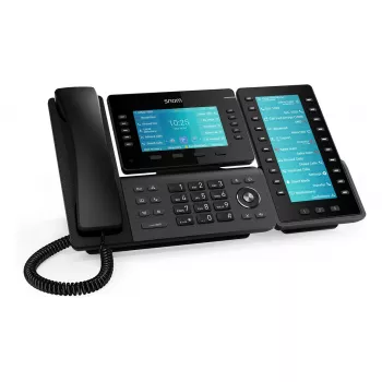Snom D8C plėtimo modulis D862/D865 IP telefonams, 4,3 colio spalvotas ekranas, 48 programuojami klavišai, USB, juodas