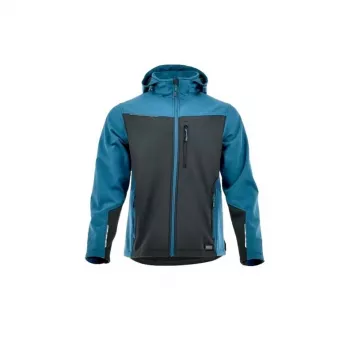 SOFTSHELL COMFORTXL Softshell Striukė XL Juoda 8000mm Vandeniui Atspari Vėjui Nelaidi Kvėpuojanti Darbinė Apranga