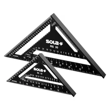 SOLA Kampinis laikiklis 30cm RS 30 Tikrinimo kvadratas