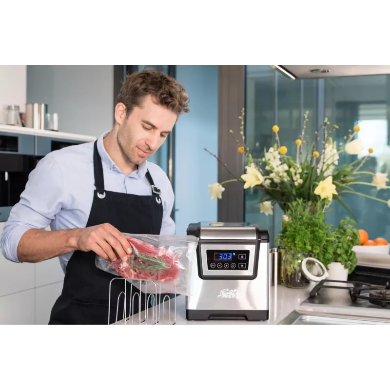 Solis Chamber Vac Pro nerūdijančio plieno vakuuminis kamero sandariklis 950 mbar 250 W