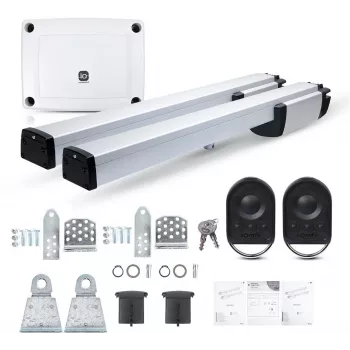 Somfy Ixengo L 3S+ IO Standard Pack dvigubų varstomų vartų iki 8 m automatizavimui